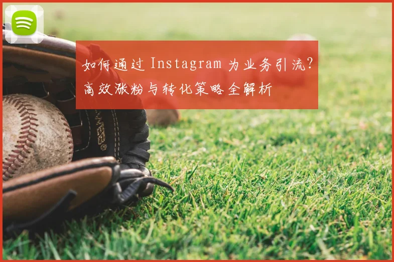 如何通过 Instagram 为业务引流？高效涨粉与转化策略全解析