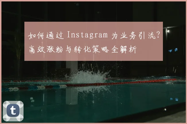 如何通过 Instagram 为业务引流?高效涨粉与转化策略全解析